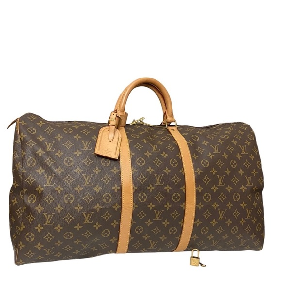 LOUIS VUITTON Keepall 60 Duffel Bag 💼 SP0956 - Picture 4 of 16